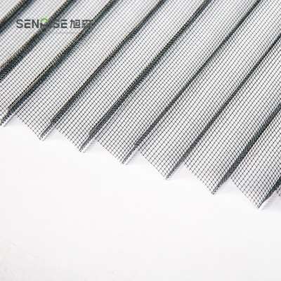 roller system pleated pilsse mesh material  PP+PE/polyester/fiberglass